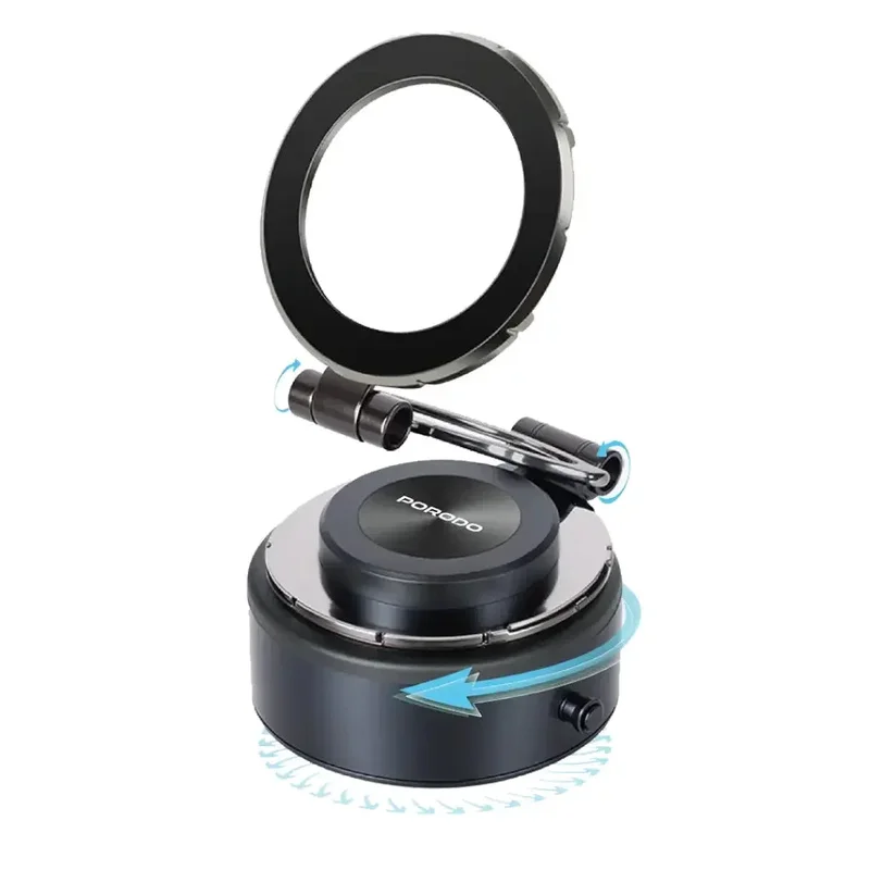 Porodo Vacuseal Magsafe Magnetic Mount Black