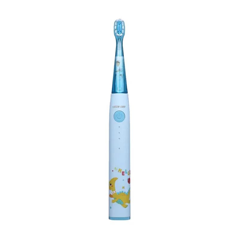 Green Lion Kids Electric Toothbrush Blue
