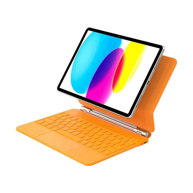Green Lion Wireless Magic Keyboard Case Orange