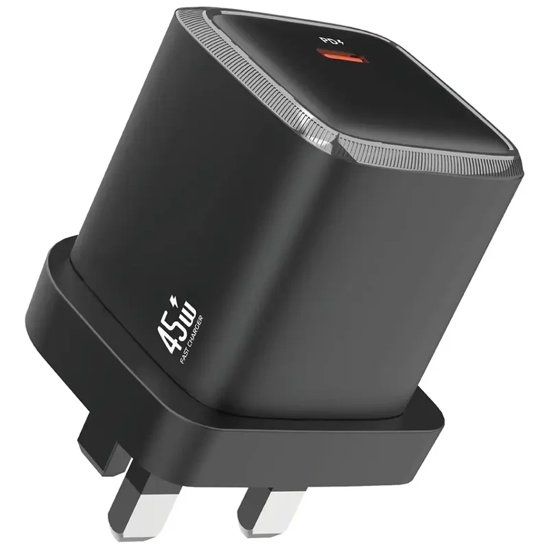 Green Lion G-Charge Series Wall Charger - UK Plug, USB-C, PD 45W