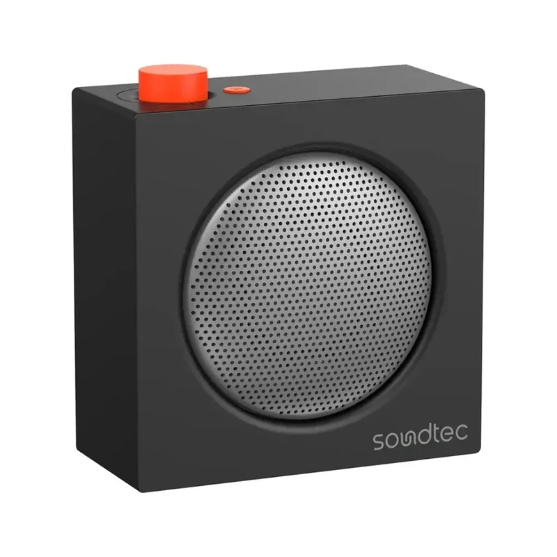 Porodo Soundtec Mini Vibe Box Portable Bluetooth Speakers Black