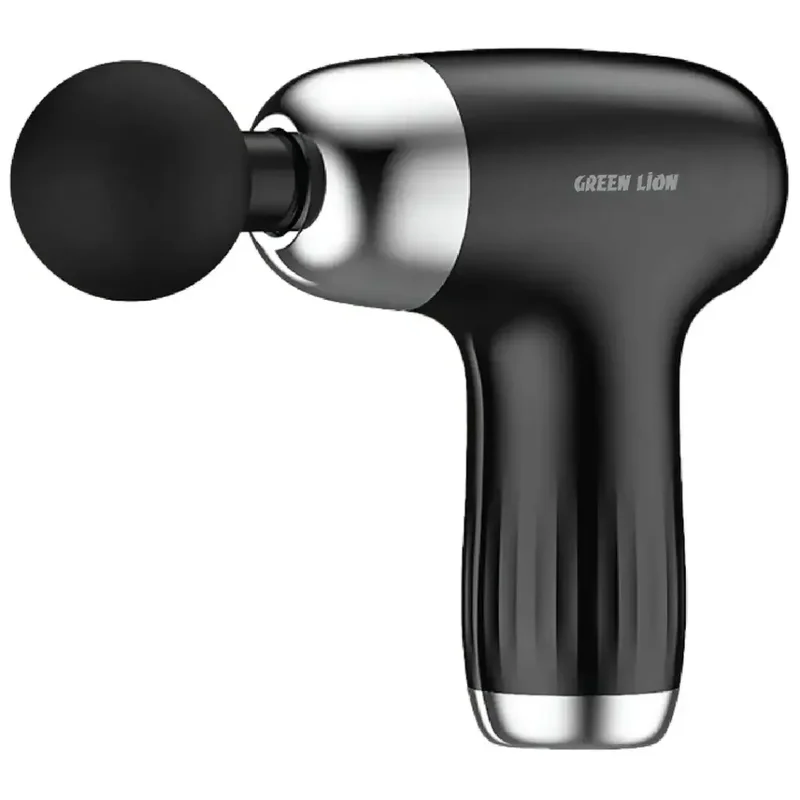 Green Lion Mini Massage Gun 6 Speed Levels Black