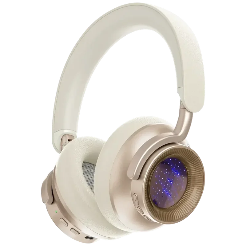 Powerology Astro ANC Wireless Headphones Beige
