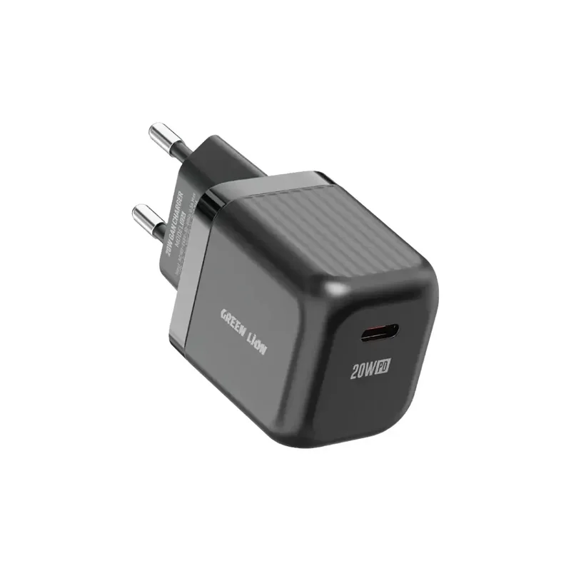 Green Lion Ultra Compact GaN Wall Charger EU Pin USB-C  PD 20W