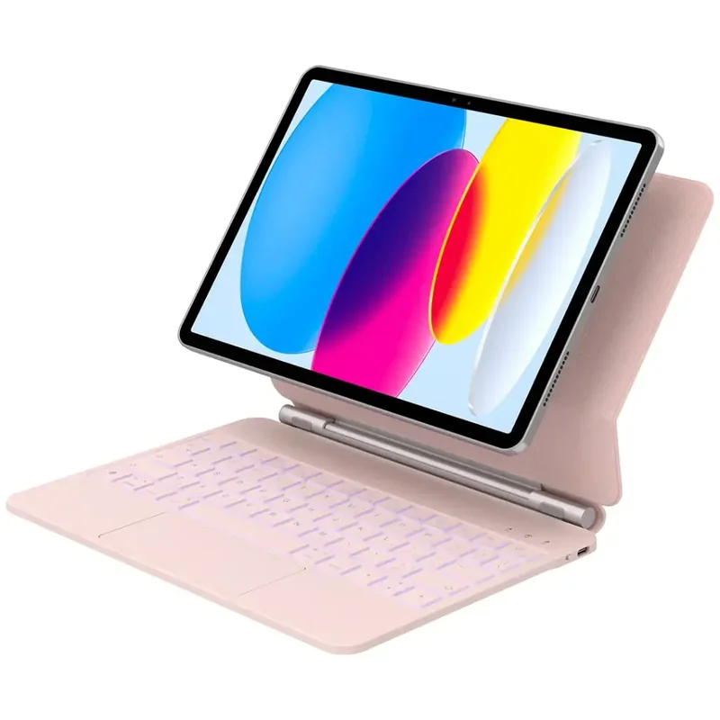 Green Lion Wireless Magic Keyboard Case Pink