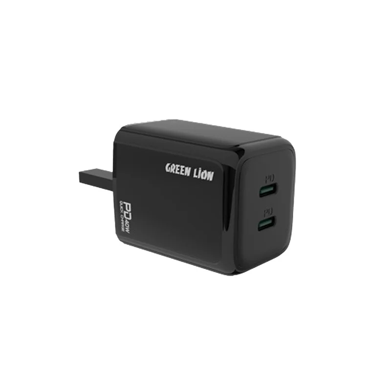Green Lion 40W Dual PD Wall Charger UK