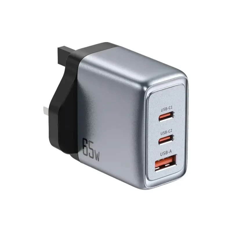 Green Lion GaNPremium UK Plug Wall Charger PD 65W