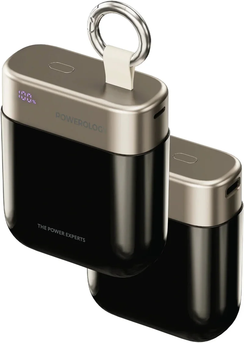 Powerology Legacy 10000mAh Power Bank Black