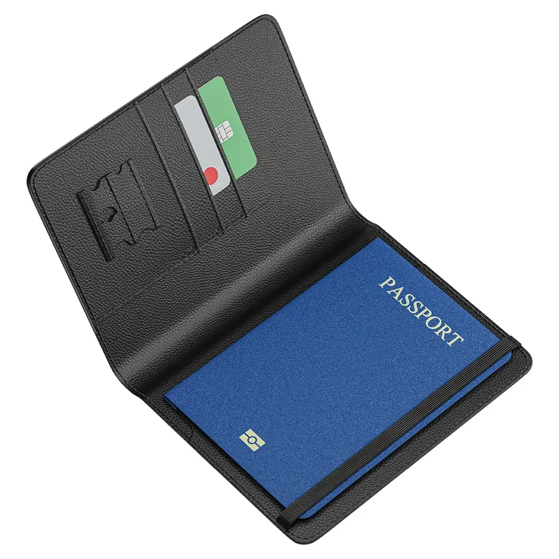 Green Lion Pass-Track Passport Holder with Find My