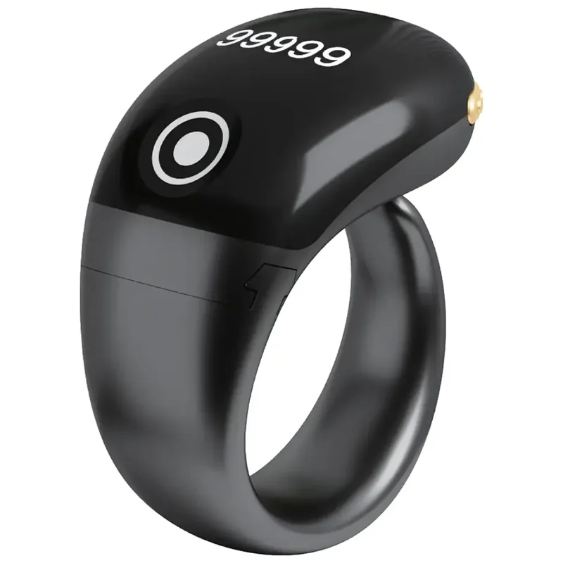 Green Lion Smart Zikr Ring with OLED Display
