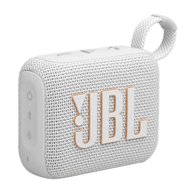 JBL GO 4 Portable Bluetooth Speaker White