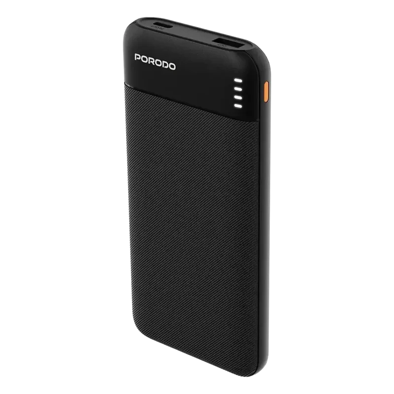 Porodo Luna Pro 10000mAh Power Bank Black