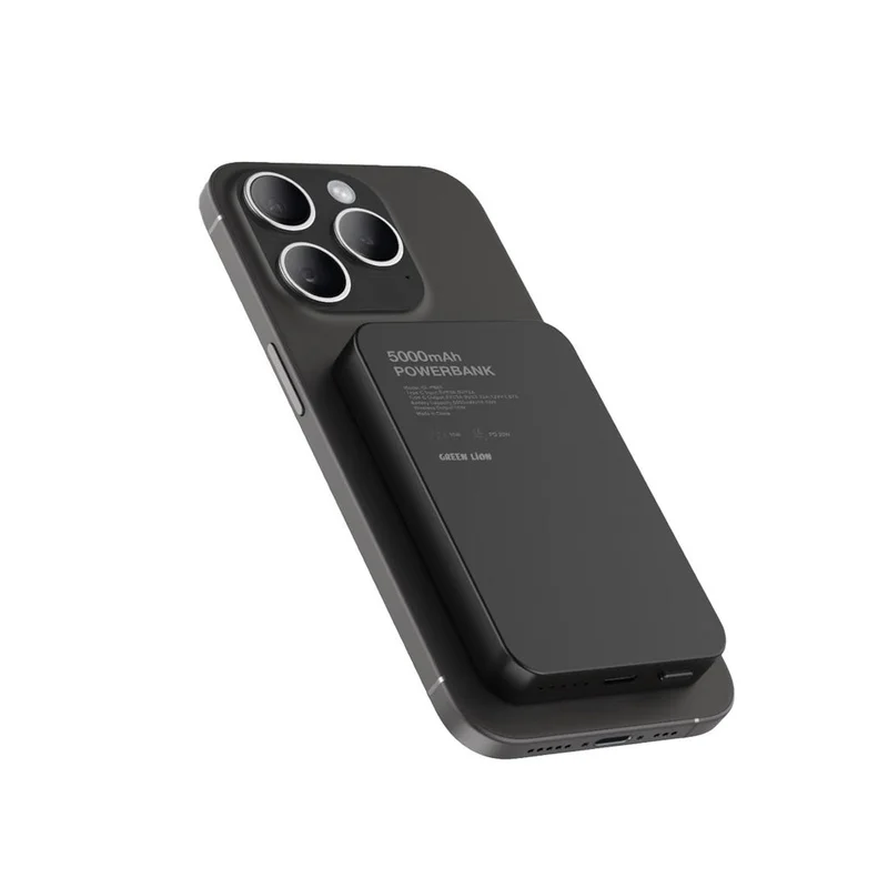 Green Lion GL-MAG 5 5000mAh Power bank PD20W Black