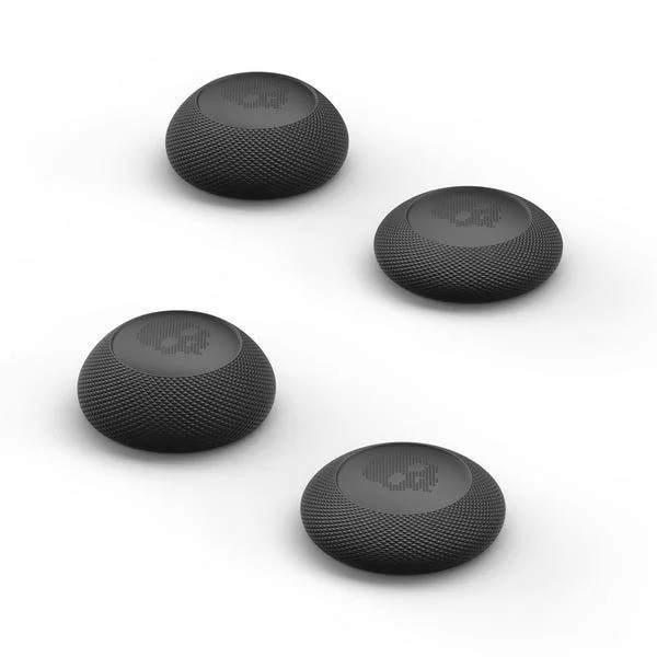 Skull & Co. Convex Thumb Grip Set for PlayStation 5 Controllers Black