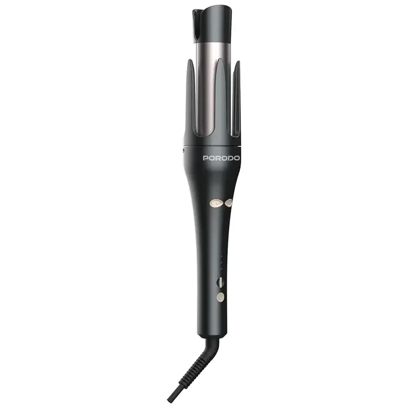 Porodo Lifestyle Automatic 2-In-1 Hair Styler Black