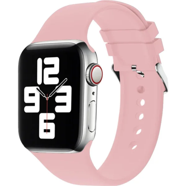 Green Lion Silicone Band with Buckle Pink