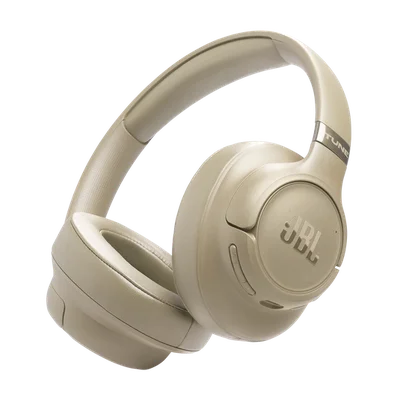 JBL T780NC Wireless Over-Ear Adaptive Noise Cancelling Headphones Beige
