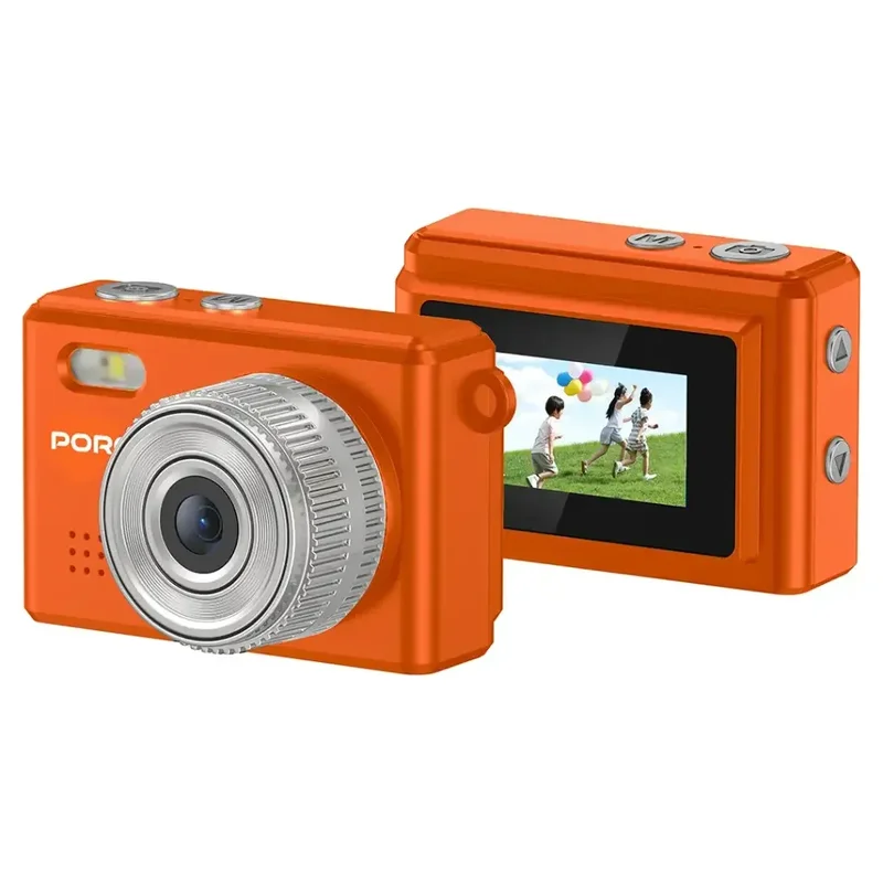 Porodo Lifestyle Snap & Go Mini Digital Camera Orange