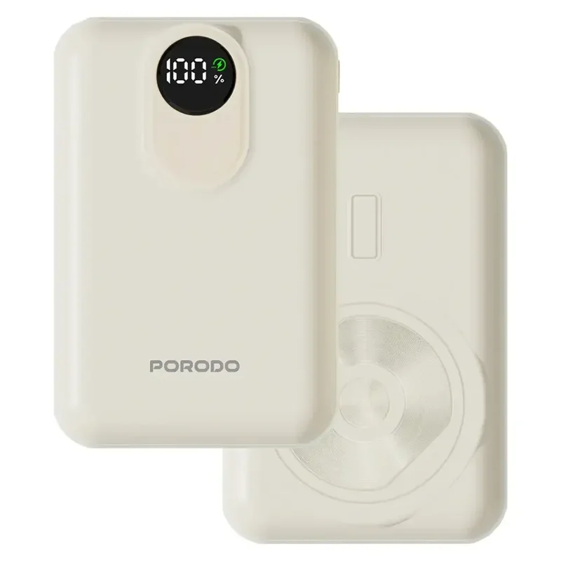 Porodo Magnex 20000mAh Magsafe Power Bank White