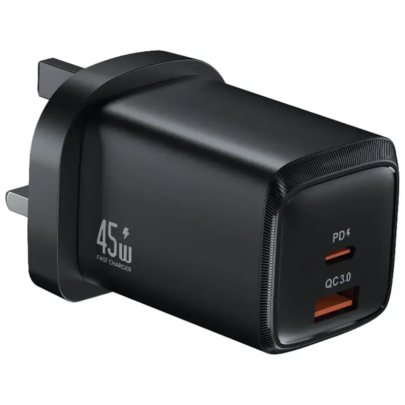 Green Lion G-Charge Series Dual Port Wall Charger PD+QC 45W