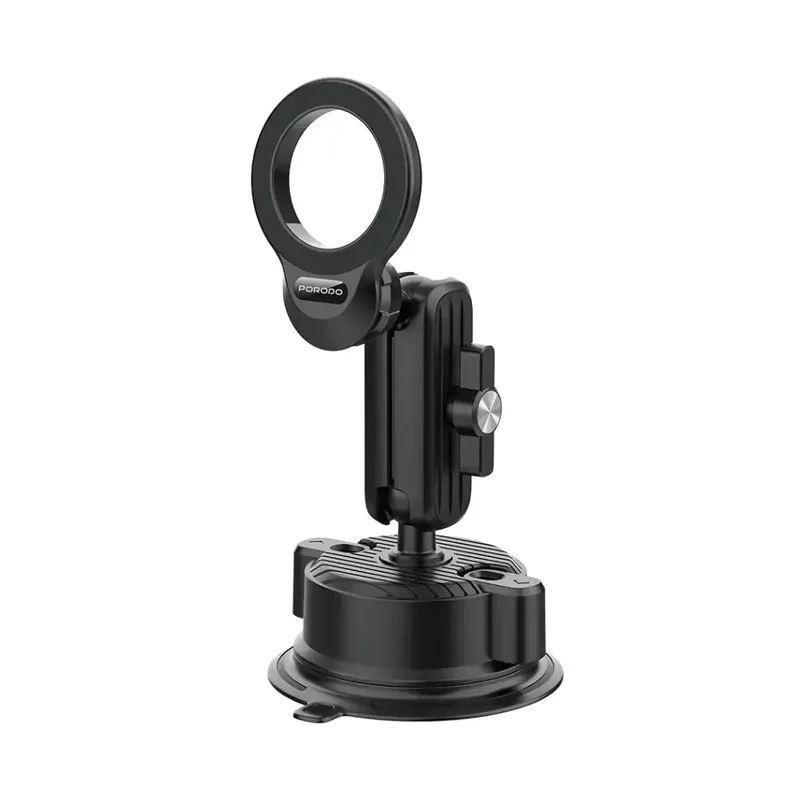 Porodo Magsafe Magnetic Dash & Windshield Mount Black