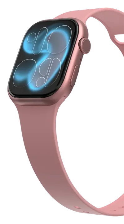 Porodo AeroFit II 2.01" Smart Watch Rose Gold