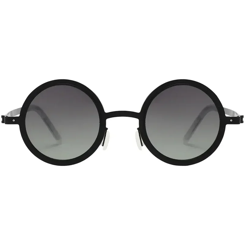 Porodo Lifestyle Geneva Round Frame Sunglasses Black