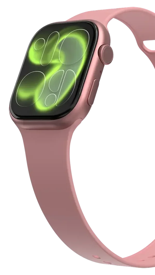 Porodo AeroFit 1.75" Smart Watch II Mini Rose Gold