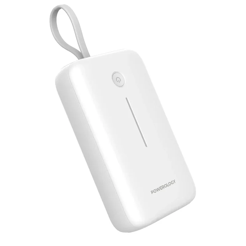 Powerology 20000mAh Power Bank White