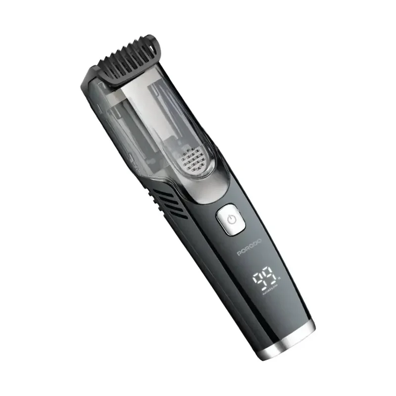 Porodo Lifestyle Air Suction Beard & Body Trimmer Black