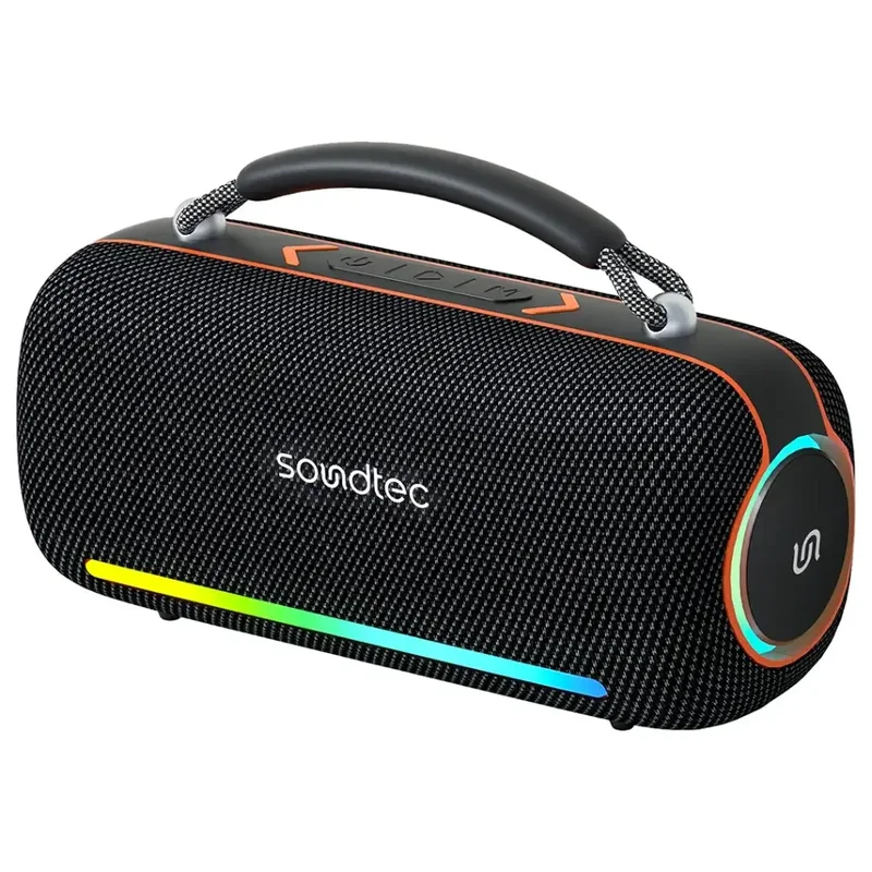 Porodo Soundtec Sonify Portable Wireless Speaker Black