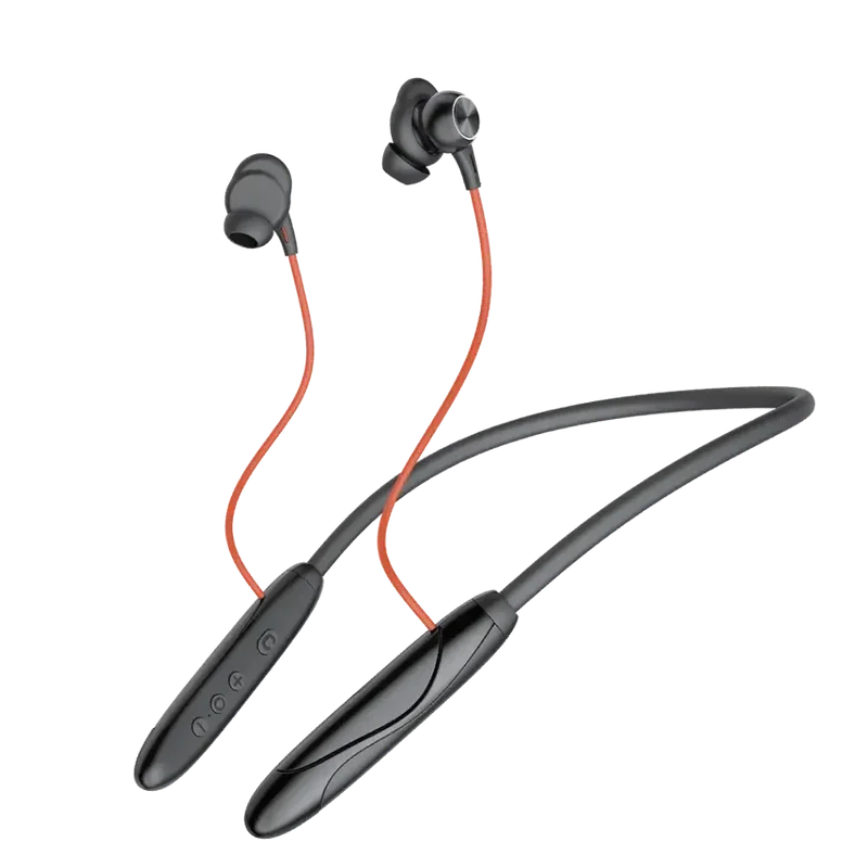 Porodo Echo Flex Magnetic Buds Hall-Switch Technology Black