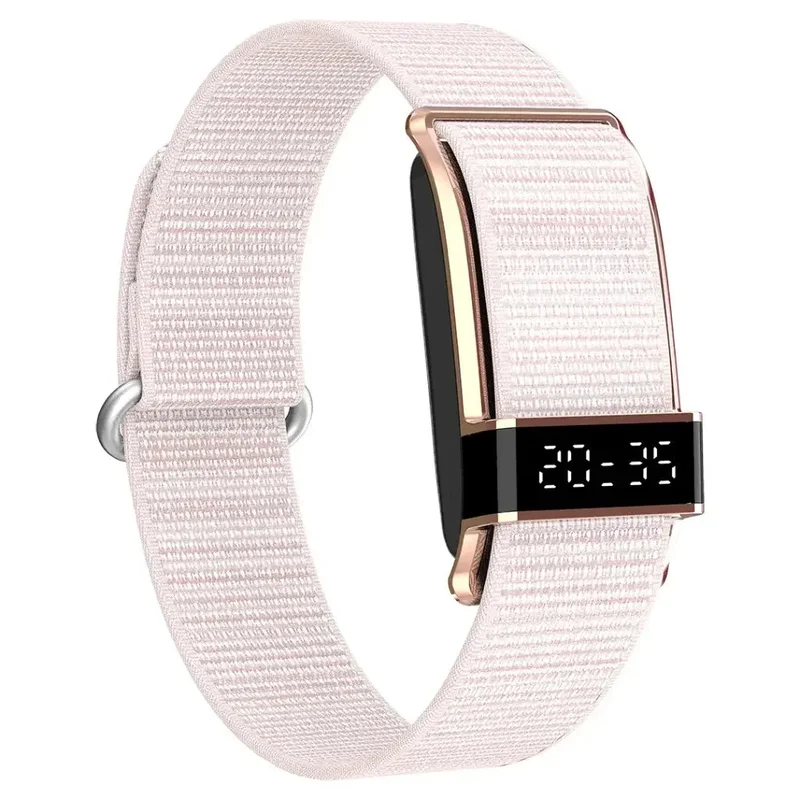 Porodo Trackfit Pro Smart Bracelet Fitness Tracker with Display APP Pink