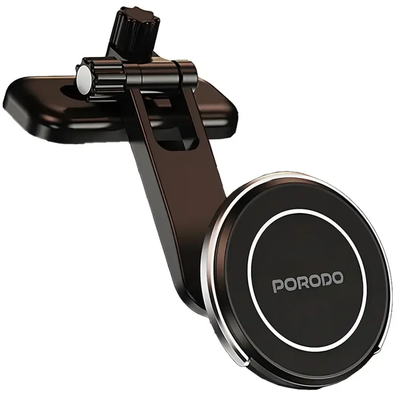 Porodo MagSpin Magnetic Phone Holder Black