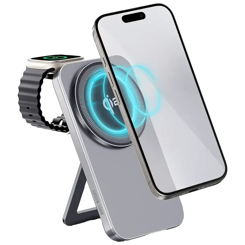 Green Lion Magstand Duo Qi2 Wireless Charger 15W