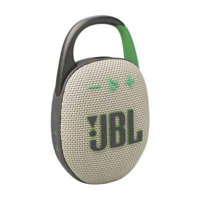 JBL Clip 5 Ultra-Portable Bluetooth Speaker Sand