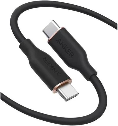 Anker Powerline III Flow USB-C to USB-C Cable 3ft Black