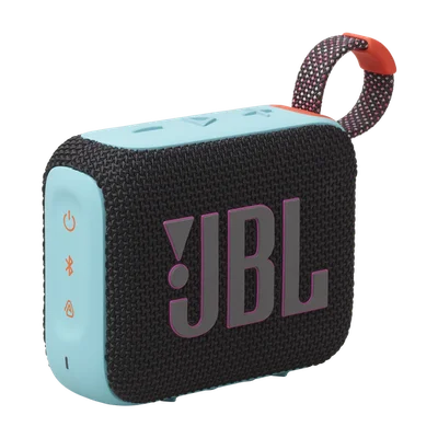 JBL GO 4 Portable Bluetooth Speaker Black & Orange