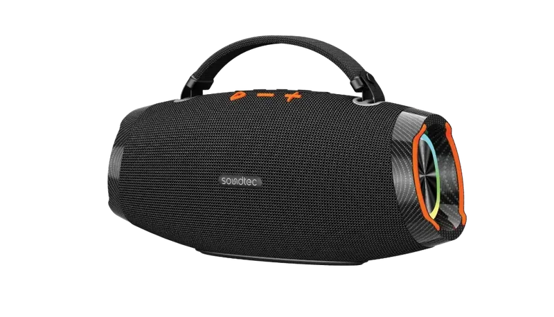 Porodo Soundtec Nancy Portable Stereo Speaker TWS Pairing Black