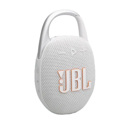 JBL Clip 5 Ultra-Portable Bluetooth Speaker White