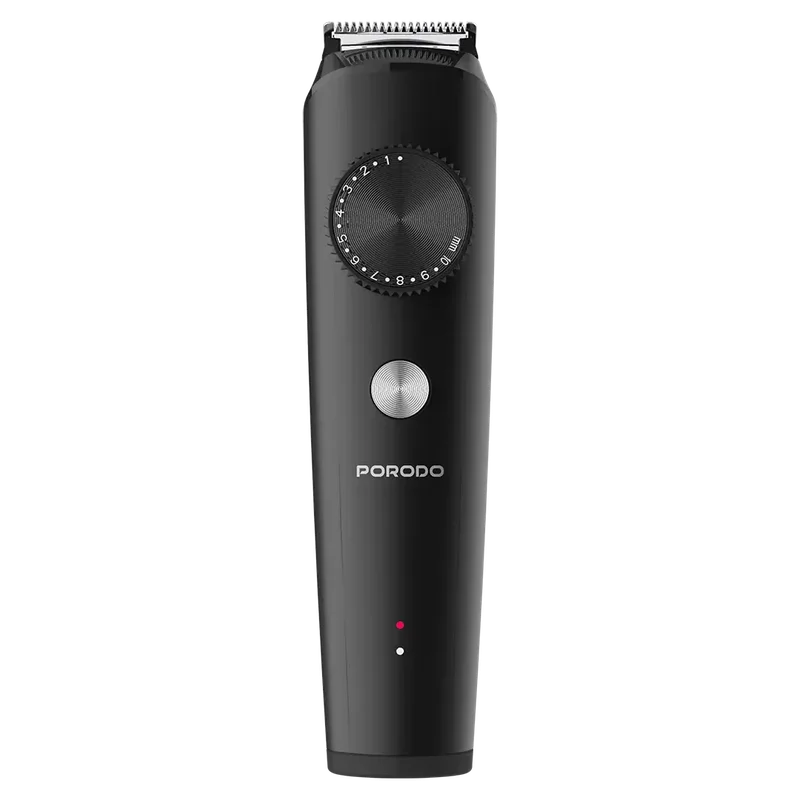 Porodo Lifestyle Kron Hair Trimmer With Detachable Comb Black
