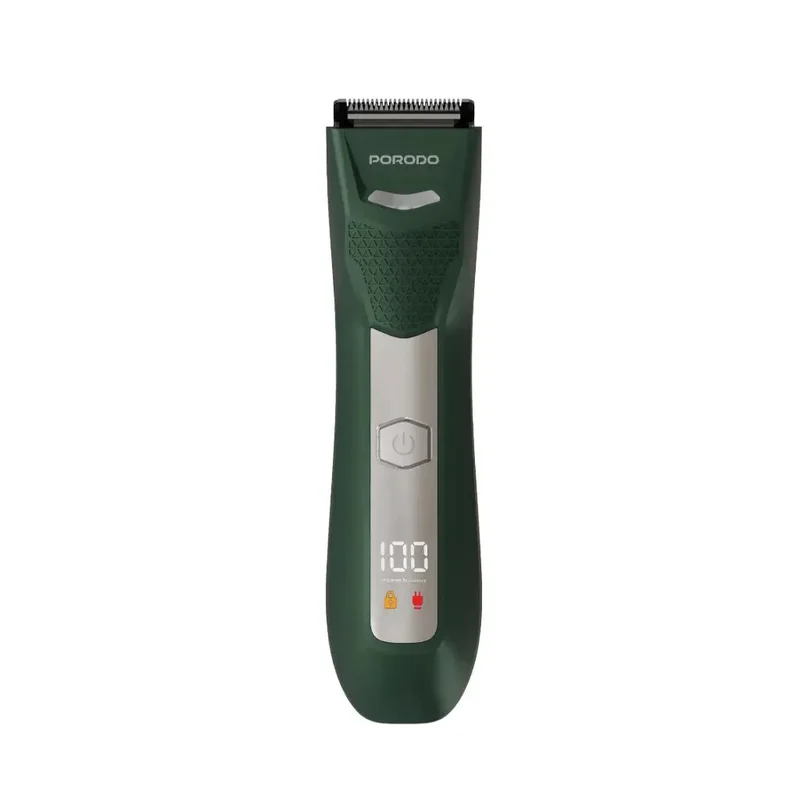 Porodo Lifestyle MENZO RECHARGEABLE TRIMMER Green