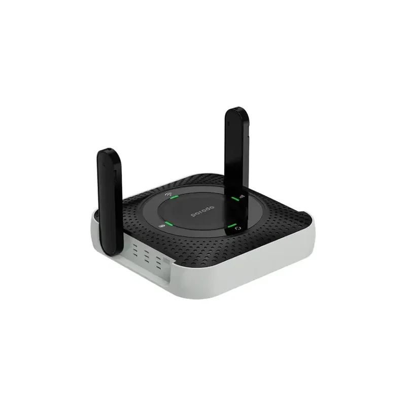 Porodo 4G / LTE Home & Outdoor Portable Router Black & Grey