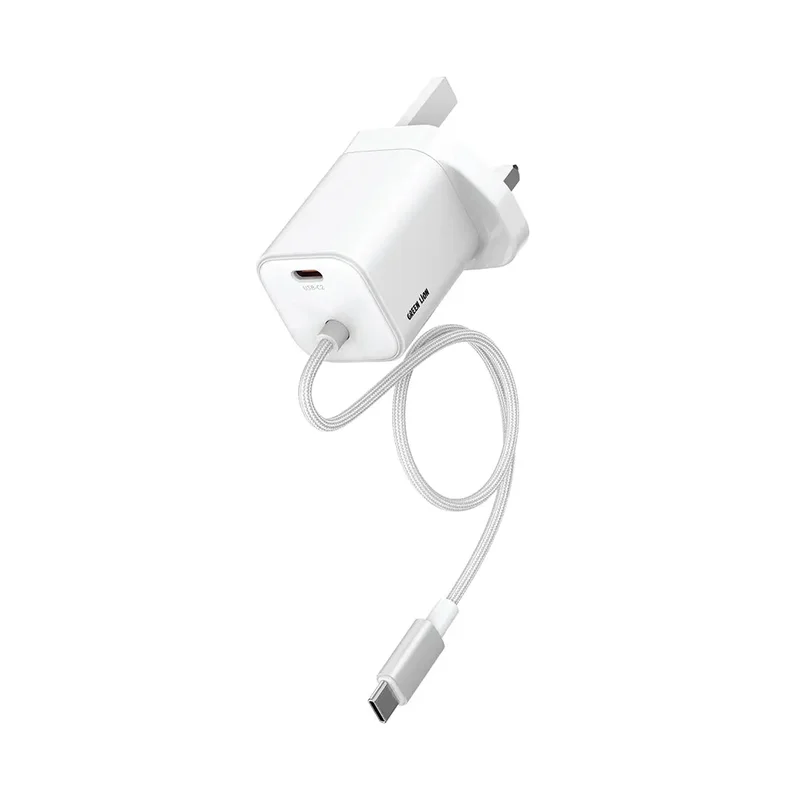 Green Lion Bridge Charge Integrated GaN Adapter USB-C PD 30W