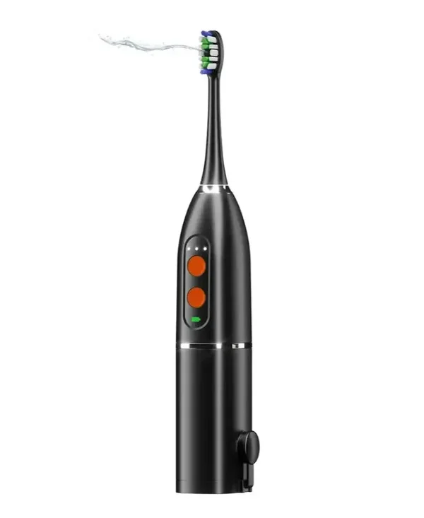 Porodo Lifestyle Water Floss & Sonic Electric Toothbrush Black