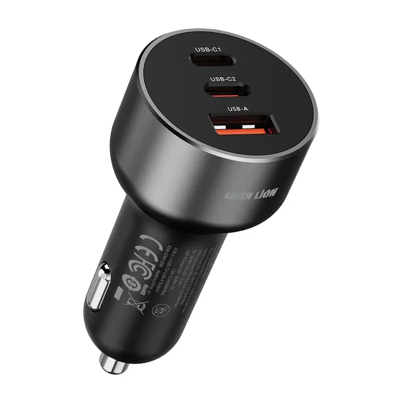 Green Lion Trio Volt Car Charger 128W