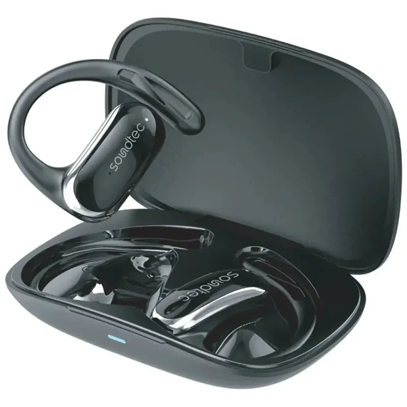 Porodo Soundtec Air Beat Open-Ear Wireless Earbuds Black