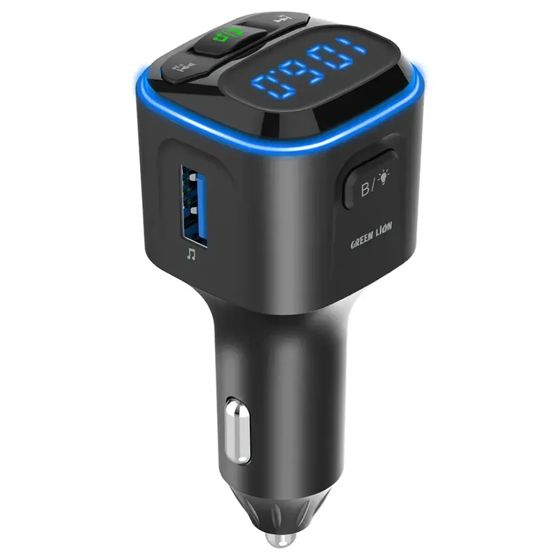 Green Lion FM TRANSMITTER Dual-Port Car Charger PD 36W