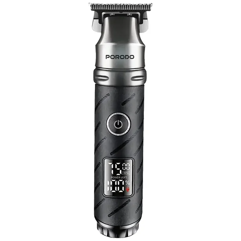 Porodo Lifestyle Edgemaster T-Blade Trimmer & Shaver Black