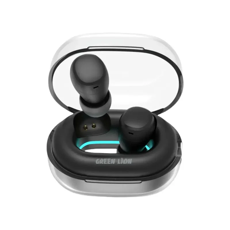 Green Lion Denver True Wireless Earbuds Black
